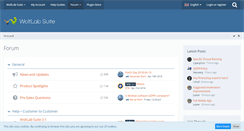 Desktop Screenshot of community.woltlab.com