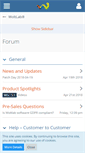 Mobile Screenshot of community.woltlab.com